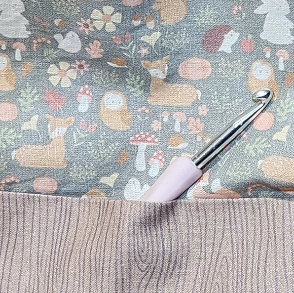 Handmade Forest Drawstring Backpack - Picture 2 of 3